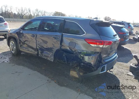 2017 Toyota Highlander Limited из США, поврежденный, VIN 5TDDZRFH5HS398422